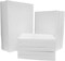 Set of 10 White Gift Boxes with Lids in 3 Sizes (17", 14", 10") – Sturdy, Reusable Packaging for Holidays, Weddings, Birthdays, and Special Occasions